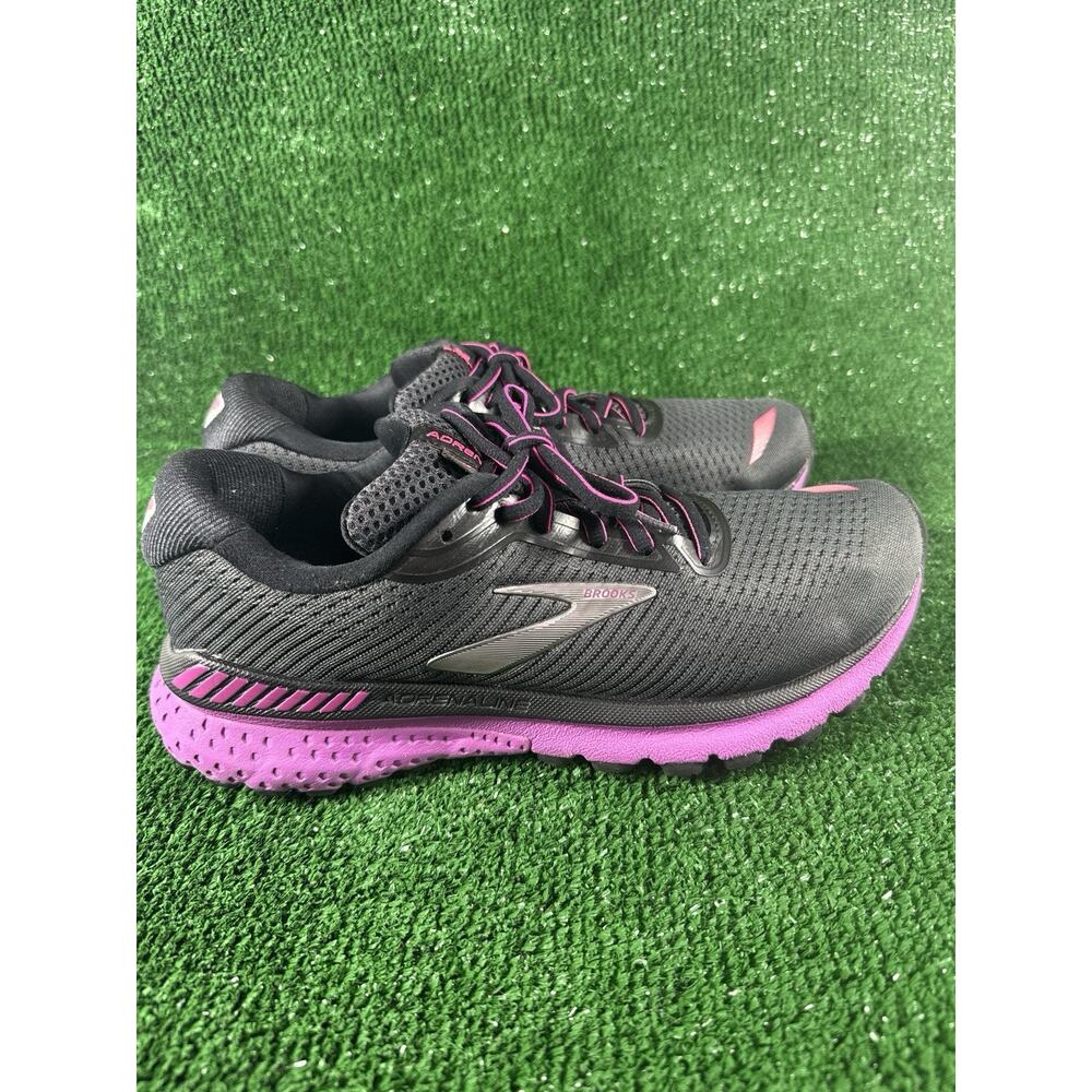 Brooks Adrenaline GTS 20 Women’s Size 9 Black Pink Running Shoes